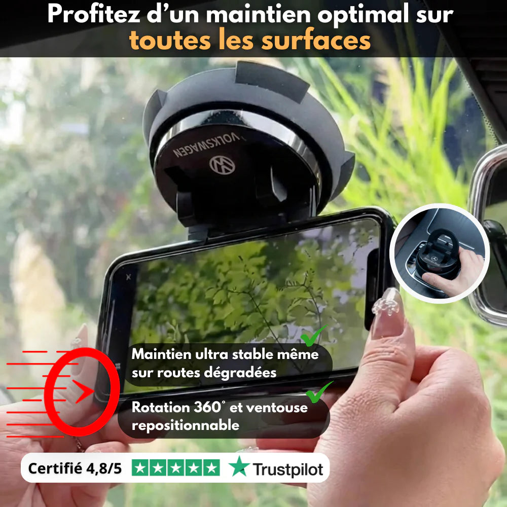 T80 PRO™ – Le Support Téléphone Rotatif Personnalisé
