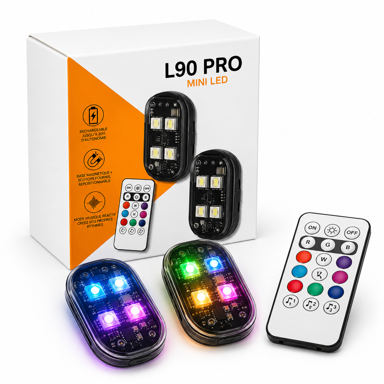 L90 PRO™ – Transformez l’ambiance de votre voiture en un instant