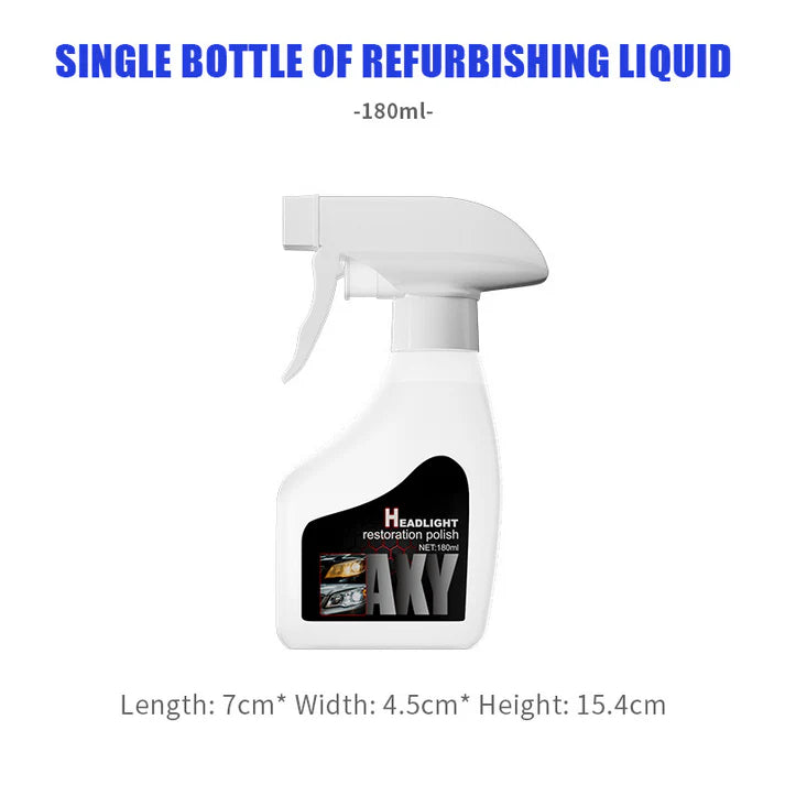 Spray de restauration pour phares – Restaurez vos phares ternis en quelques minutes